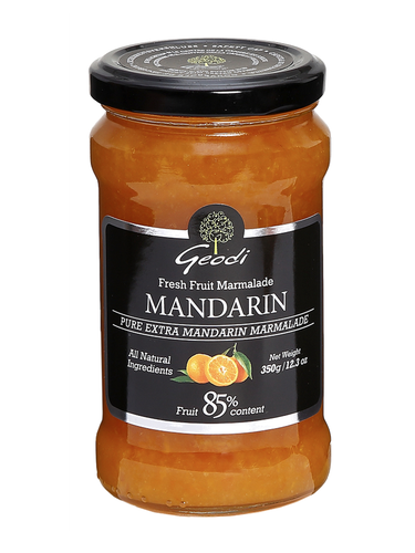 Μαρμελάδα Μανταρίνι 85% φρέσκο φρούτο (2x350g)